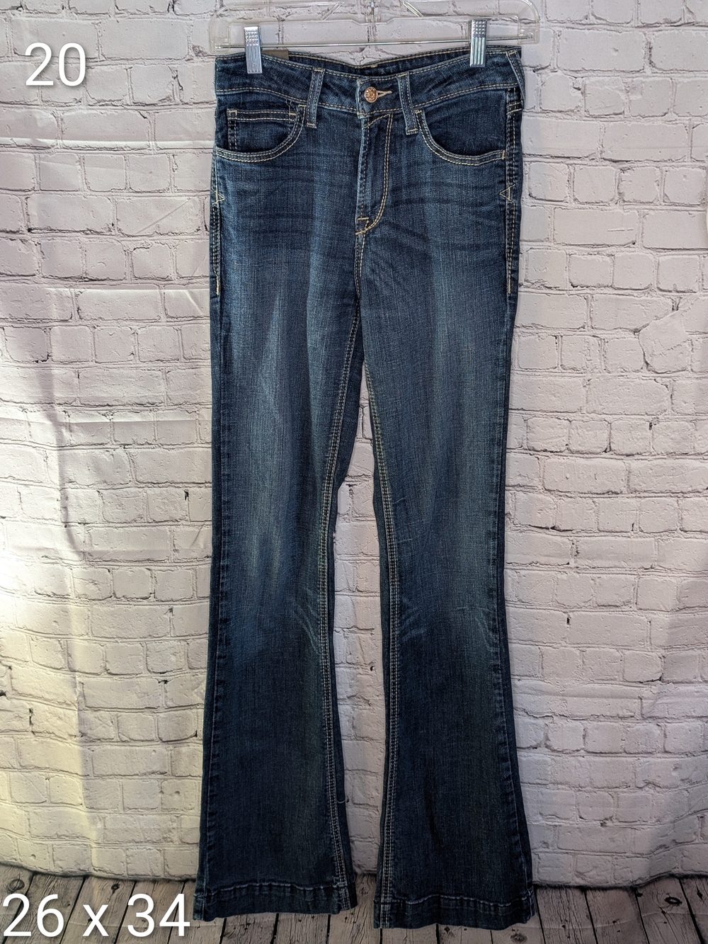 Ariat women's denim slim trouser 26/34